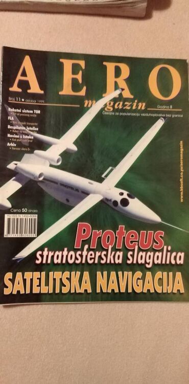 Knjige i stripovi: Časopisi Aero magazin br.10,11,13,25,45 i 48,ocuvani,cena za kom — 2