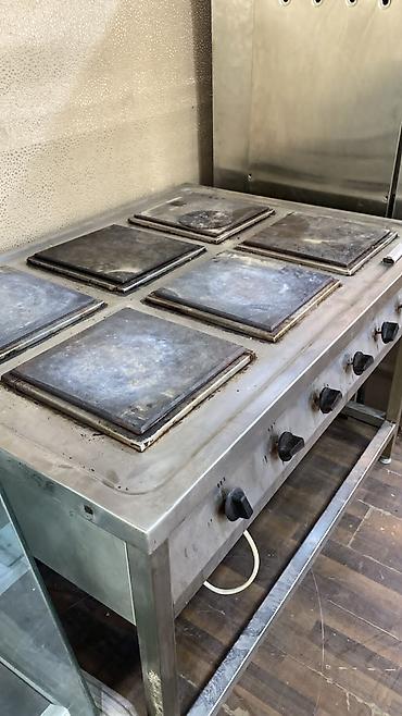 pizza peci: Peşəkar elektrik sobası – 6 gözlü - Tip: Sənaye/iaşə üçün elektrik — 1