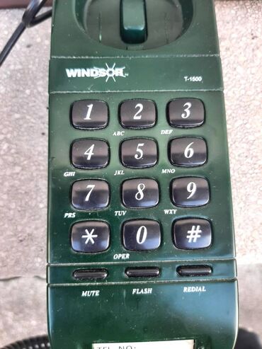 Fiksni telefoni: Retro fiksni telefon Windsor T-1500 Telefon je u veoma dobrom stanju — 10