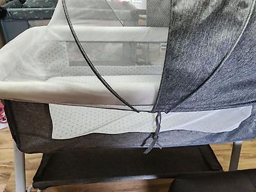 Kids' furniture: Prenosiva bebi kolevka/krevetac sa tendom i mrežom protiv insekata.uz — 5
