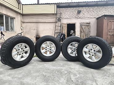 шина 265 75 16: Колеса в сборе 265 / 75 / R 16, Лето, Б/у, Комплект, Внедорожные (АТ/МТ), Литые, отверстий - 6 — 1