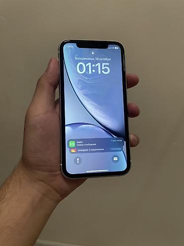 iphone se 2016: IPhone Xr, Б/у, 128 ГБ, Белый, Защитное стекло, 78 % — 2