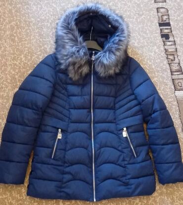 ziyafet geyimleri ve qiymetleri: Женская куртка XL (EU 42), 2XL (EU 44), цвет - Синий
