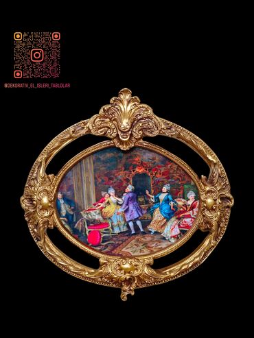 Şəkillər, tablolar: Dekorativ klassik tablo