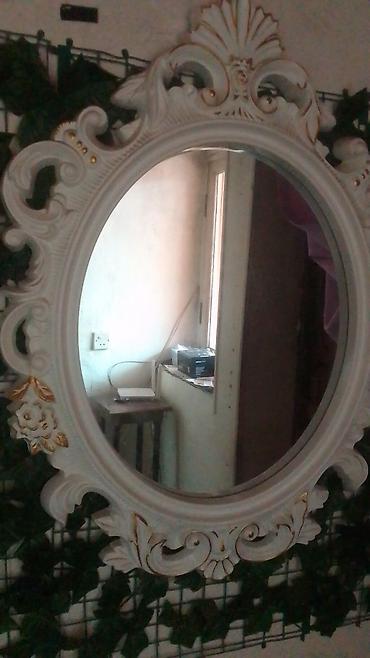 Güzgülər: Güzgü Divar üçün, Oval, Dekorativ, Çərçivə ilə — 2