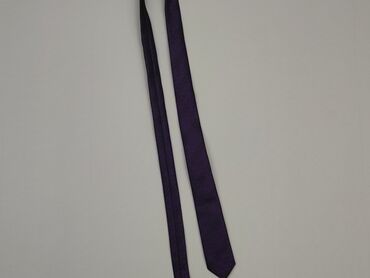 Krawaty i akcesoria: Krawat, kolor - Fioletowy, stan - Bardzo dobry