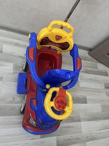 sari batinka: Uşaq üçüntəkərli itələmə maşını – Magic Car heç bir problemi yoxdu 2 — 3