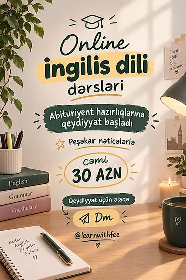 volt qeydiyyat: Xarici dil kursu, İngilis dili, Uşaqlar üçün, Abituriyentlər üçün — 1