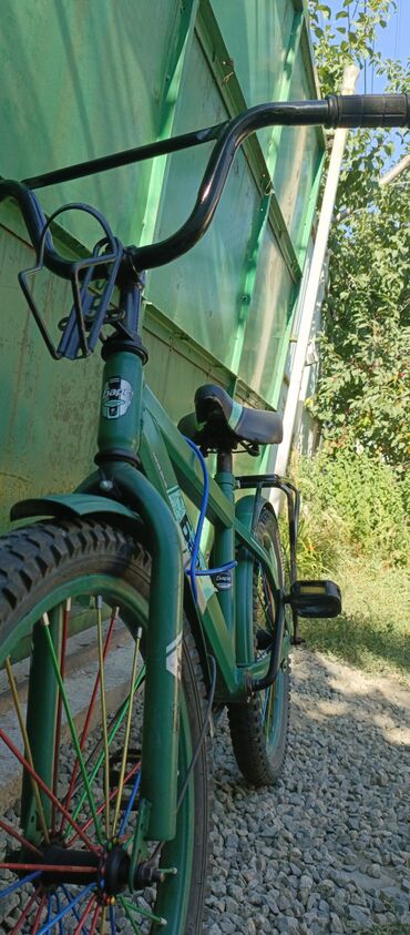 велосипед зеленый: Велосипед (детский) Барс.в подарок-замок+флягодержатель. детям до 10