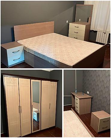 kompüter masası: Yataq dəsti satılır 450₼. matrası var.Dəstin Əlavə olaraq komputer — 1