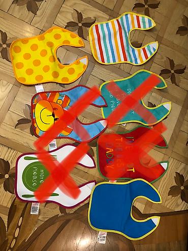 Uşaqlar üçün digər mallar: Yeni fartuklar mothercare,istifade olunmayib,keyfiyyeti chox — 4