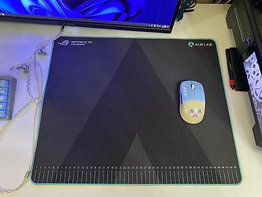 apple mouse: Mousepad ROG Hone Ace İkinci əl ROG Hone Ace mousepad satılır — 1