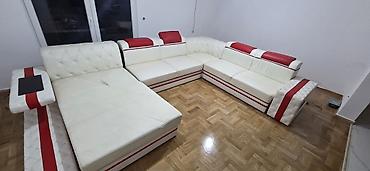 Ugaone garniture: Ugaona garnitura u obliku slova U – moderna, prostrana i funkcionalna — 3