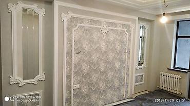 Поклейка обоев: Декор из полиуретана/ГКЛ для интерьеров под классику и неоклассику - — 1