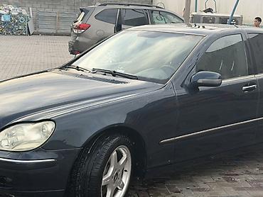 Mercedes-Benz S-Class: 2002 г., 3.2 л, Автомат, Бензин, Седан