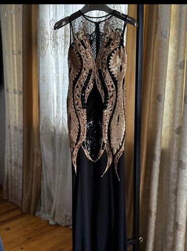 Ziyafət donları: Zərif ziyafət donları kolleksiyası - Kobalt-mavi uzun don: dərin — 8