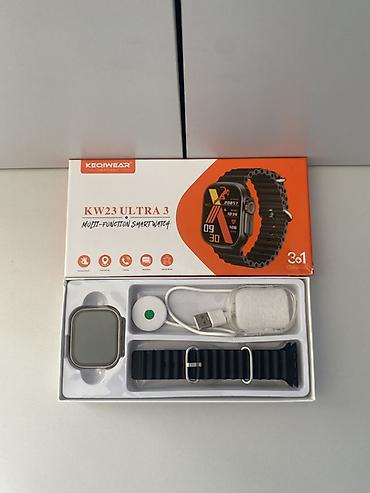 disk oxuyucu: İşlənmiş, Smart saat, Sensor ekran, rəng - Qara — 2