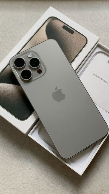муляж для айфона: IPhone 16 Pro, Новый, 256 ГБ, Natural Titanium, Коробка, 100 %