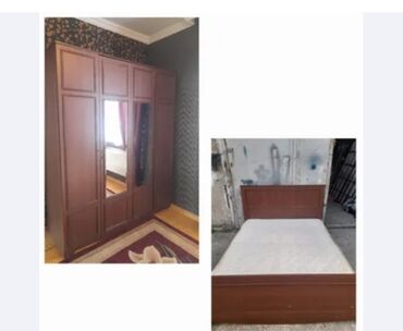 işlənmiş carpayilar: İkinəfərlik çarpayı, Dolab, İşlənmiş