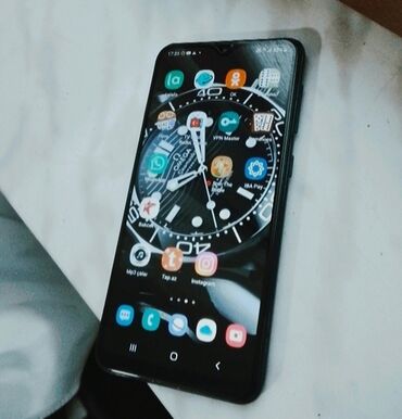 telefonlar a10: Samsung A10, 32 GB, rəng - Qara, Sensor