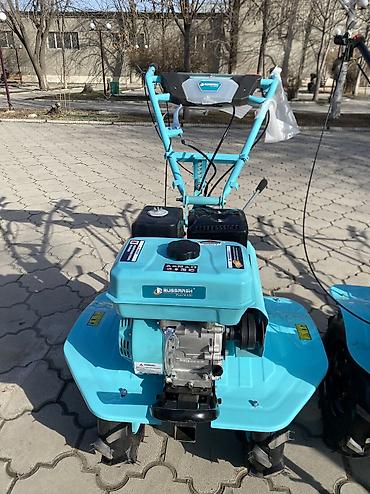 Бензиновые мотоблоки: Мотоблок RUSMASH (оранжевый) - Бензиновый двигатель, ручной запуск. - — 6