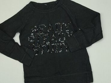 czarna bluzka dziewczęca: Блузка, 8 р., 122-128 см, стан - Хороший