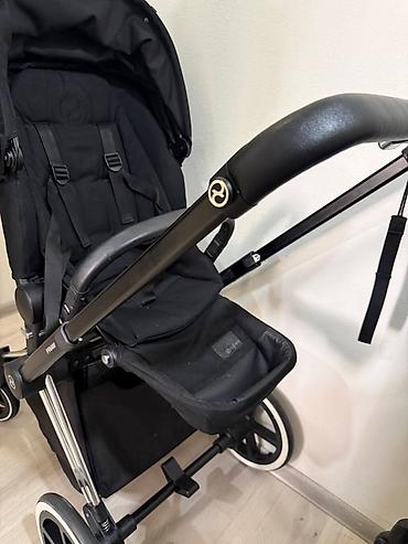 подстаканник сайбекс: Коляска Cybex Platinum (прогулочный блок), цвет Black. - Прогулочное — 9