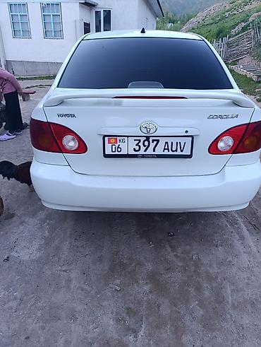 Унаа: Toyota Corolla: 2003 г., Автомат, Бензин, Седан — 6