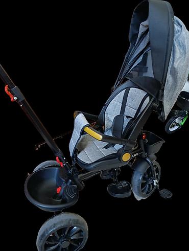 plasticne kucice: Dečji tricikl/kombinovana guralica sa tendom – FABI BABY Dete nije — 7