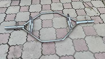 т гриф: Гексагональный гриф (trap bar) для тяги и приседаний - Форма — 2