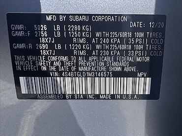Subaru: Subaru Outback: 2020 г., Вариатор, Бензин, Универсал — 11