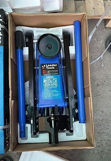 Автосервисное оборудование: Гидравлический подкатной домкрат Leeder Tools 3T - Грузоподъёмность — 2