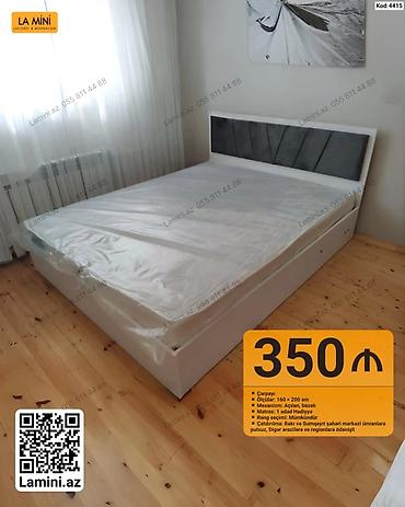 Ev və bağ: Çarpayı – La Mini (Kod: 4415) - Ölçü: 160 x 200 sm - Mexanizm — 1