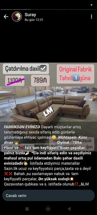 divan köşesi: Divan, Yeni, Açılan, Bazalı, Şəhərdaxili pulsuz çatdırılma