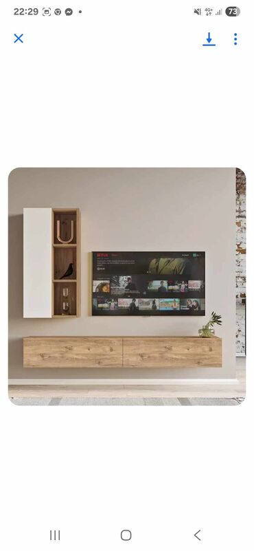 cipelarnik dimenzije: Tv komoda sa ormarom VINDI Dimenzije: 160x25x27,3 cm Materijal