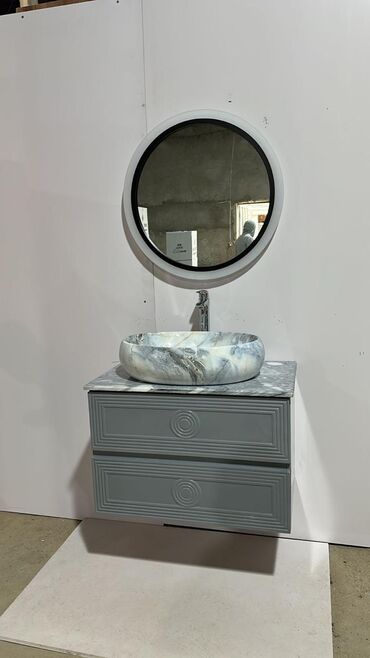 Moydadırlar: Hamam mebeli və lavabo dəstləri - Müasir dizayn: mərmər teksturalı -da lalafo.az — 42 Moydadırlar: Hamam mebeli və lavabo dəstləri - Müasir dizayn: mərmər teksturalı — 42