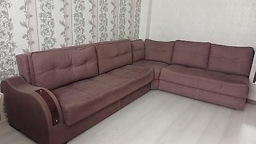 işlenmiş mebeler: Künc divan, İşlənmiş, Açılan, Bazalı — 1