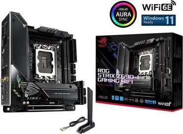 пк: Материнская плата, Б/у, Asus, LGA1700, Mini-ITX, Для ПК