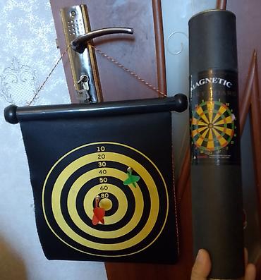 Maqnit DART– ikiüzlü asma model. 12man. - İki tərəfli oyun səthi: bir lalafo.az -da Maqnit DART– ikiüzlü asma model. 12man. - İki tərəfli oyun səthi: bir