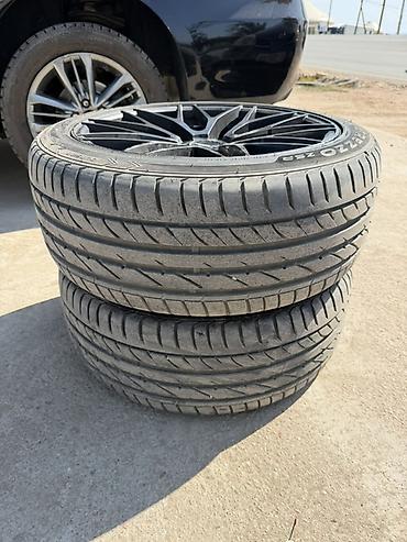 camry se: Колеса в сборе 235 / 45 / R 18, Лето, Б/у, Комплект, Легковые, Литые, отверстий - 5 — 3