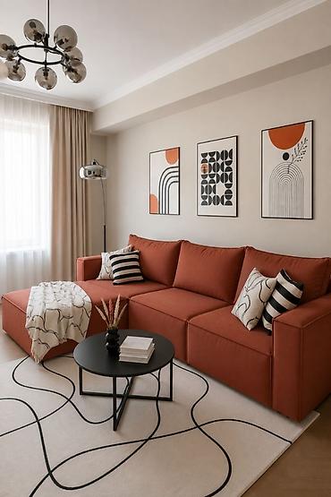 дорого: 2 комнаты, 73 м², Асанбай мкр Элитка, 4 этаж, Дизайнерский ремонт — 8