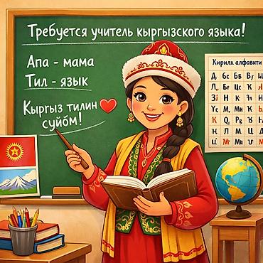 переводчик купить: 🌿 В частный образовательный комплекс требуется УЧИТЕЛЬ КЫРГЫЗСКОГО — 1