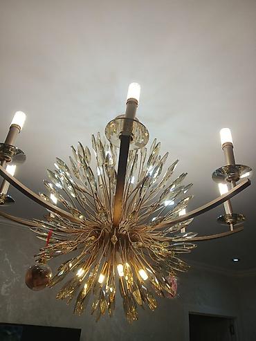 isiq generator: Çılçıraq, 10 və daha çox lampa, Xrustal — 1