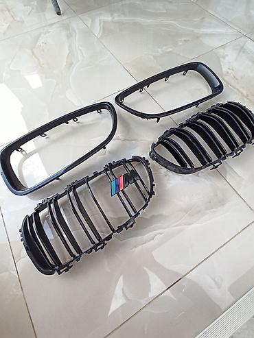 bmw e39 radiator: BMW üçün ön radiator barmaqlığı (kidney grille) dəsti - Rəng: parlaq — 2