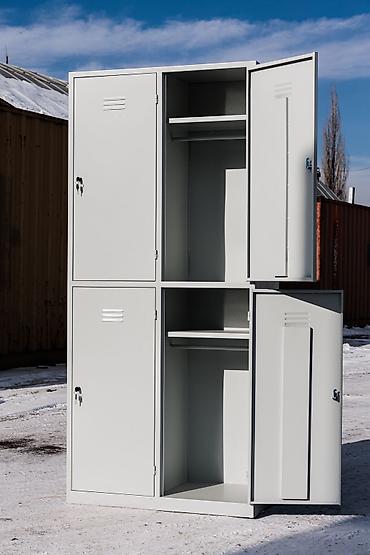 чечим: Кийим чечүүчү жай үчүн шкаф, Жаңы, Темир — 4