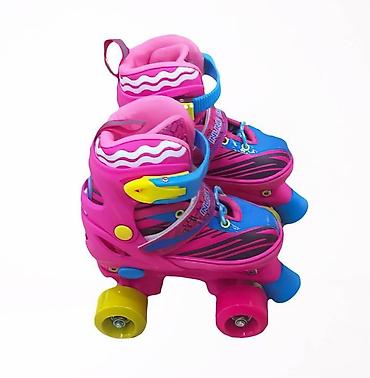 Roliklər: Uşaq dörd təkərli rollerskates (kvad skeyt ayaqqabısı) - Model: Uşaq — 2