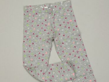 spodnie ortalionowe dla dziewczynki: Leggings for kids, 2-3 years, 92/98, condition - Good