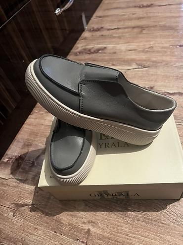 brunello cucinelli обувь: Лоферы, 38, Новый, цвет - Серый, Самовывоз — 2