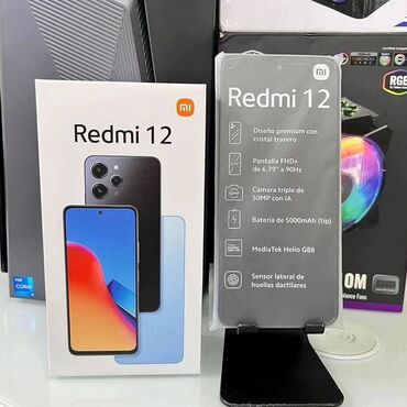 Xiaomi: Xiaomi 12, 256 GB, rəng - Mavi, 
 Sensor, Barmaq izi, İki sim kartlı