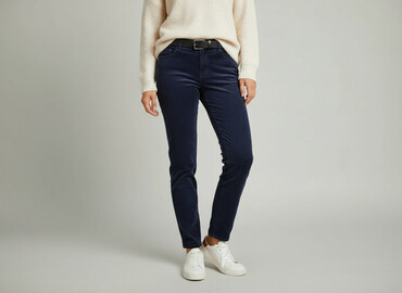 Spodnie: M&S Collection, Spodnie materiałowe damskie, rozmiar L